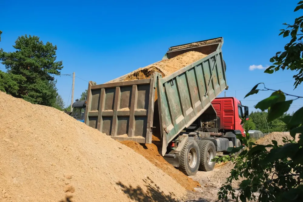 Livraison de sable à Le Lude